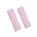Balbina 2 piece of belt cushion car shoulder pad adult children baby seats can be used as a protector for strollers backpacks Minky-fabric universal 7 x 21 cm light pink
