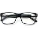 V.W.E. Large Men s Premium Rectangle Reading Glasses - Optical Quality Wide Fit Black 2.0x Readers - International Shipping Available - Buy Online on GoSupps.com