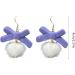 Feyley Exaggerated Bowknot Earrings | Chic Plush Ear Jewelry for New Year's & Birthday Gifts - Buy Online on GoSupps.com