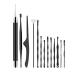SSWERWEQ Ear wax removal tool Ear Care Tools Earwax Removal Kit Ear Pick Set Earwax Remover Ear Spoon Tweezers Earpick Ear Picker with LED Light