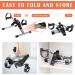 TABEKE Portable Folding Pedal Exerciser for Arm and Leg Workout - Under Desk Bike Stationary Cycle - Buy Online on GoSupps.com