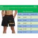 NELEUS Men's 7 Running Shorts 2-Pack with Pockets - Black/Navy Blue - Large - Buy Online on GoSupps.com