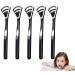 Virtcoy Tongue Scraper - 5 Oral Hygiene Brushes for Healthy Tongue Cleaning | Reduce Bad Breath & Promote Oral Care - Buy Online on GoSupps.com