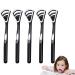 Inbrub tongue scraper oral brush |Healthy oral hygiene cleaning brushes for adults children healthy oral care help to reduce bad breath