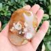 Crystal Rough 1pc raw Natural White Agate Stone Colors Quartz Gemstone Palm Size Stone for Sale - Buy Online on GoSupps.com