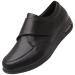 ALASON Women's Wide Width Shoes Arthritis Edema Swelling Diabetic Home Shoes Machine Washable Black 4.5 Wide