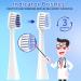 YMPBO Replacement Heads for Waterpik Complete Care 5.0/9.0 - 10 Electric Toothbrush Heads + Holder - Soft Dupont Bristles (White) - Buy Online on GoSupps.com