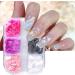 Nail Art Decoration Shimmer Texture Nails Slices Abalone Shell Nail Flakes Irregular 3D Glitter(YM-31) - Buy Online on GoSupps.com