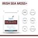 Organic Sea Moss Capsules with Burdock Root, Irish Moss, and Bladderwrack - Immune System Support and Thyroid Supplement - 60 Pills with All-Natural Sea Moss Powder by Dr. Sebi - Buy Online on GoSupps.com