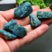 90-100g Natural Raw Blue Apatite Crystal Stone Gravel RoughMineral Specimen Collection NaturalReiki Decoration qiangang - Buy Online on GoSupps.com
