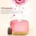 Dasiauto 450ml Aroma Diffuser Ultrasonic Humidifier & Essential Oils Diffuser with Remote Control 7 Color LED Lights for Bedroom and Office - Wood Finish - Buy Online on GoSupps.com
