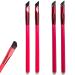 4 Pcs 4D Hair Stroke Brow Stamp Brush Realistic Eyebrow Brush for Drawing Brows Multi Function Square Eyebrow Hair Makeup Brush