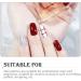 dijiusidy Nail Art Stickers Self-Adhesive Fingernail Decal with Strap Glue DIY Art Decor Full Cover Manicure Kits for Women Girls YMX207 - Buy Online on GoSupps.com
