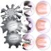 dijiusidy Nail Plate C-shaped Manicure Trimmer Reusable Stainless Steel Sharpen Sharp Curves Line Tool Heteromorphic Style Design - Buy Online on GoSupps.com