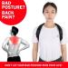 Back Posture Corrector for Men & Women | Adjustable Upper Back Brace for Thoracic Kyphosis | Neck Back & Shoulder Pain Relief - Buy Online on GoSupps.com