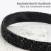 FASOTY Rhinestone Headband for Women - Handmade Black Crystal Diamond Bling Hair Hoop - Buy Online on GoSupps.com
