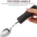 ULTECHNOVO 3pcs Bendable Cutlery Set for Adults Handicapped - Stainless Steel Adaptive Fork, Spoon & Handicap Flatware - Ideal for Parkinson's, Elderly & Disabled - Modular Rubber Grip - Buy Online on GoSupps.com