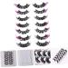 7 Pairs false eyelashes curl lash extensions lash clusters cosplay lashes makeup eyelashes colored lashes fake lashes false lash extensions extend artificial fiber fluffy - Buy Online on GoSupps.com
