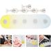 FOMIYES 2 Sets Nail Practice Holder Fake Nails Decor Beauty Nail Stands Convenient Nail Holders Slate Garden Labels Nail Racks for Nail Painting Nail Holders for Nail Art Fixture - Buy Online on GoSupps.com