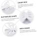 SKISUNO Bath 50pcs Folding Candy Box Boxes Holders Favor Boxes Folding Candy Containers Mini Small 10x6cm White - Buy Online on GoSupps.com