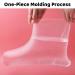 100 Disposable Socks - Transparent Ankle Boots for Spa & Pedicure | Foot Masks & Covers for Skin Care - Buy Online on GoSupps.com