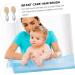 Healeved 2pcs Baby Shampoo Set | Scalp Comb & Bath Cleaner Brush Combo for Kids | Infant Grooming & Hair Care Brushes - Buy Online on GoSupps.com