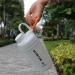 Ozizo Insulated Protein Shaker - 590 ml White | Small Mouth & Spring | Perfect for Smoothies & Shakes | International Shipping Available - Buy Online on GoSupps.com