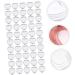 FOMIYES 100 Pcs Eye Shadow Storage Box Makeup Palettes Heart Powder Creams Jars Small Powder Plate Travel - Buy Online on GoSupps.com