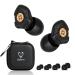 Concert Ear Plugs High Fidelity Hearing Protection for Safe Noise Reduction Festivals Raves Musicians Sports Events Live Entertainment 8 Ear Tips in XS S M L 21dB Noise Cancelling