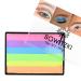 Bowitzki 50g Pastel Color Split Cake Water Activated eyeliner UV Glow Graphic eye liner Hydra Liner Rainbow Face Body Paint Makeup