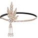 JUSTUSNX Gatsby Crystal Headband 1920s Flapper Headband pearl Rhinestone Headband Party Supplies for Women and Girls (A) - Buy Online on GoSupps.com