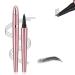 ANTSS 2024 New Magic Eyebrow Pencil, 3D Long-lasting Eyebrow Pencil, Final Microblading Eyebrow Pencil,Grey