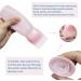 2PCS Hair Oil Applicator Bottles - Root Comb & Dye Brush Squeeze Bottles with Graduated Scale (Pink) - Buy Online on GoSupps.com