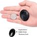Nupuyai 2pcs Obsidian Oval Thumb Worry Stone Set for Anxiety Relief - 45x35mm #5-black - Buy Online on GoSupps.com