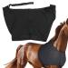 Stretch school protection for horses shoulder protection for horses |Shoulder protection for horses made of highly elastic fabric anti-bibs stretch vest for comfort and protection breast protection for horses L vest black