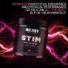 Beast Pharm STIM Pre Workout 390g - Sour Cherry Flavor | 30 Servings - Buy Online on GoSupps.com