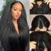 UNICE Kinky Straight V-Part Human Hair Wig - No Leave Out, Glueless & Beginner Friendly - Buy Online on GoSupps.com