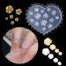 3D Silicone Small Flowers Nail Art Mold for Resin Casting - Rose Design | Nail Manicure Decorations - Buy Online on GoSupps.com