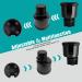 Adjustable Car Cup Holder Expander for YETI, Hydro Flask, Nalgene - Fits 10/46 oz Bottles, Mugs, Cups - 1 Pack - Buy Online on GoSupps.com