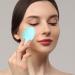 Foundation Powder Puff | Silicone Cosmetic Face Powder Puff Fish-Shaped Foundation Puff Pad Cosmetic Foundation Blender Puff for Pressed Powder Small fish puff (blue) - Buy Online on GoSupps.com