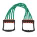 Chest Expander 5 Ropes Resistance Adjustable Arm Strength Trainer Resistance Exercise System for Home Fitness Muscle Training Body Building