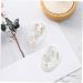 Buy Hemoton 2 Pairs Artificial Ear Models - Realistic Simulation for Jewelry & Piercing | Soft Child-Friendly White Earphones - Buy Online on GoSupps.com