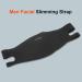 Men V Line Double Chin Reducer - Reusable Elastic Face Slimming Strap | Chin Up Patch for Contour Tightening and Firming - Black - Buy Online on GoSupps.com