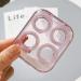 Makelon Elegant Contact Lens Container Set - 5 Travel Cases with Screw Closure - Gray Color - Buy Online on GoSupps.com