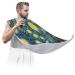 Beard Bib Apron Abstract Starry Night Beard Hair Catcher for Men Shaving Fathers Day Anniversary Christmas Gifts for Dad Husband Beard Bib with 2 Suction Cups