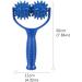 Coheali Spiky Massage Roller Stick - Silicon Manual Pressure Point Muscle Massager | International Shipping Available - Buy Online on GoSupps.com