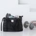 Elodie Details Soft Shell Changing Bag - Tote Nappy Bag with Stroller Strap and Changing Mat - Brilliant Black - Buy Online on GoSupps.com