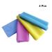 Lurrose Exfoliating Nylon Bath Cloth Set - 4 Pack | Beauty Skin Wash Towel for Back Scrubbing | Mixed Color - Buy Online on GoSupps.com
