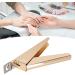 False Nail Clippers U-Shaped Easy Operation Stainless Steel False Nail Clippers High Strength Lightweight for Home and Salon Use (Gold) - Buy Online on GoSupps.com
