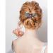 4 Pack Gold Glitter Heart Rhinestone French Barrettes for Women & Girls - Buy Online on GoSupps.com